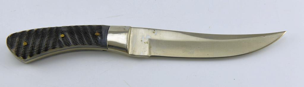Lot # 4583 - (2) Knives: 10” unmarked, 9” K-Bar style military knife