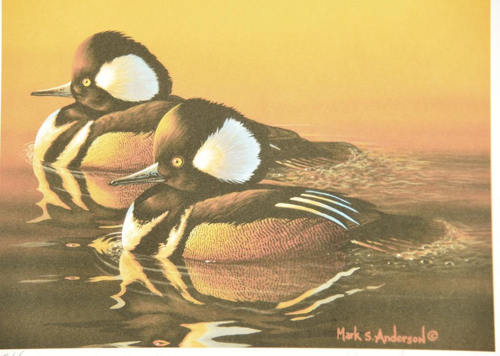 Lot # 4586 - (2) 2006 Federal Duck Stamp prints both unframed signed and numbered by artists to