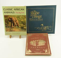 Lot # 4055 - (3) Art & collectors books to include “The Double Gun Journal” Volume One Issue 3
