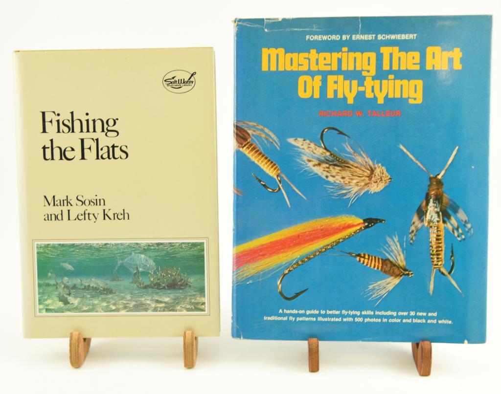 Lot # 4057 - (6) Fishing and art related books to include “Fishing the Flats” by Mark Sosin &