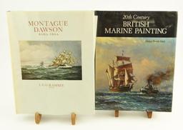 Lot # 4059 - (4) Art & collecting related books to include “Montague Dawson R.S.M.A.” by L.G.G.