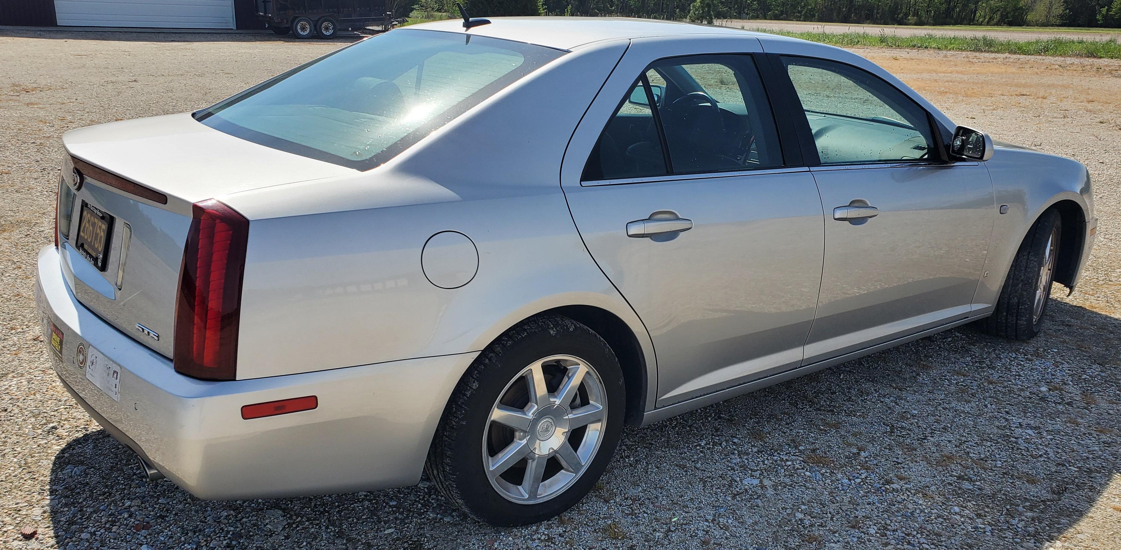 2006 Cadillac STS 4 Door Sedan. 3.6L V6 DOHC 24Valve V6 Engine. 5 Speed Automatic Transmission.