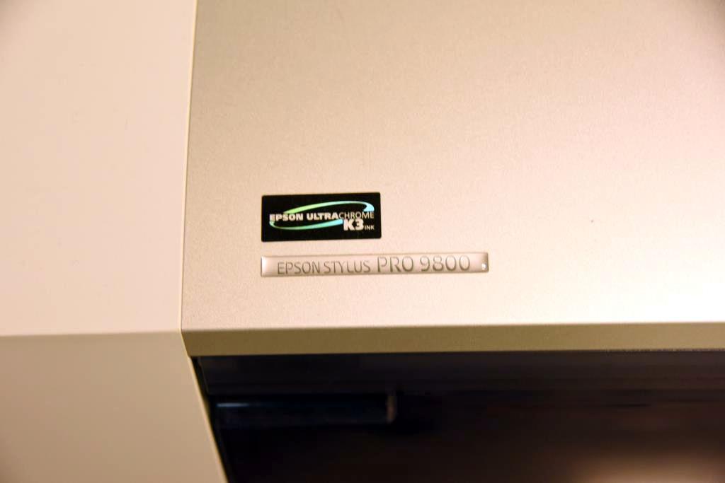 Lot #1466 - Epson Stylus Pro 9800 model K132A Large Format 44” printer, Epson Stylus Pro 4000,
