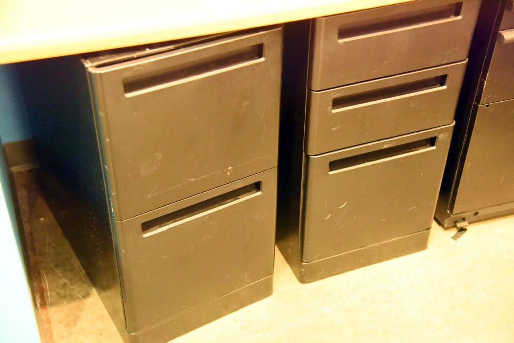 Lot #1470 - Contents of cubical to include: (2) ViewSonic model VA2445 monitors, Buffalo model