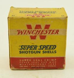 Box of Winchester 10 gauge blanks loads, Partial box of Winchester Super Speed 12 gauge, and