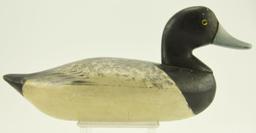 Lot #327 - Charlie Bryan Blue Bill drake decoy no keel weight