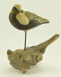 Lot #333 - Superb Donald McKinlay (World Champion Carver) Standing Life-Size Golden Plover on