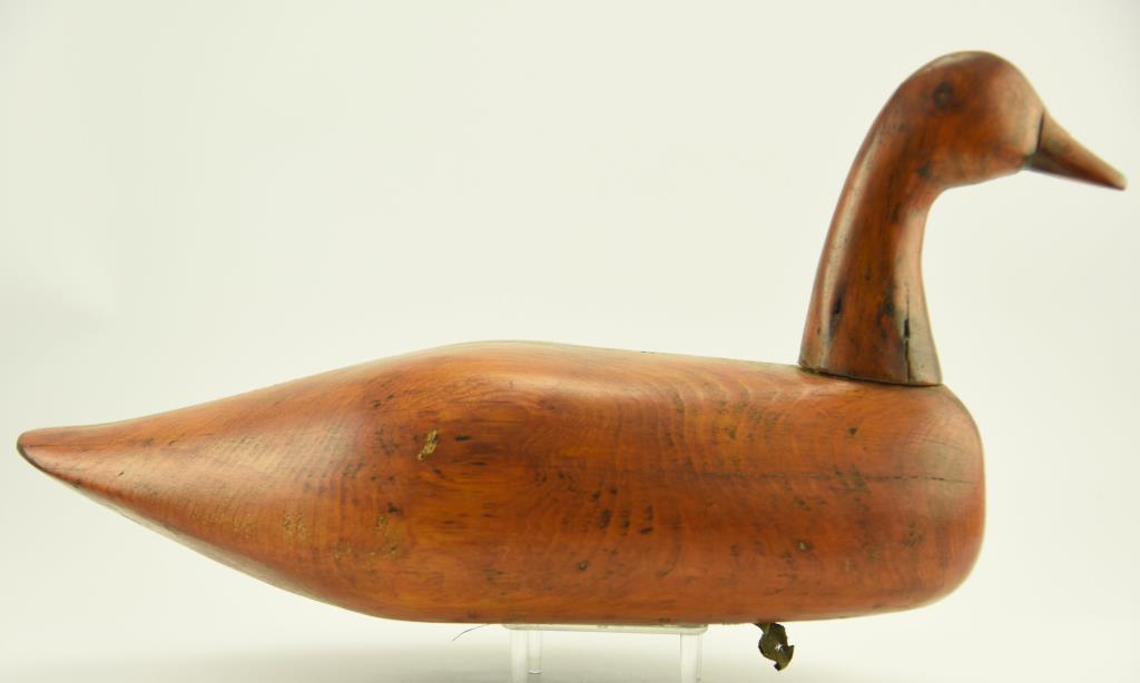 Lot #339 - Natural Finish Canada Goose by Chief Cuffee, New York from the Charles Albert Porter