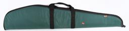 Lot #24A - (5) Softsided gun cases by Gun Mate and Allen, and (1) Plastic Rifle hardcase by Gun