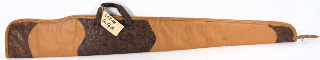 Lot #24A - (5) Softsided gun cases by Gun Mate and Allen, and (1) Plastic Rifle hardcase by Gun