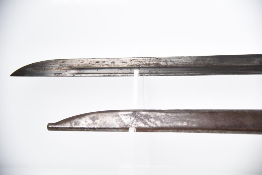 Lot #204 - Japanese Type 30 Bayonet w/scabbard