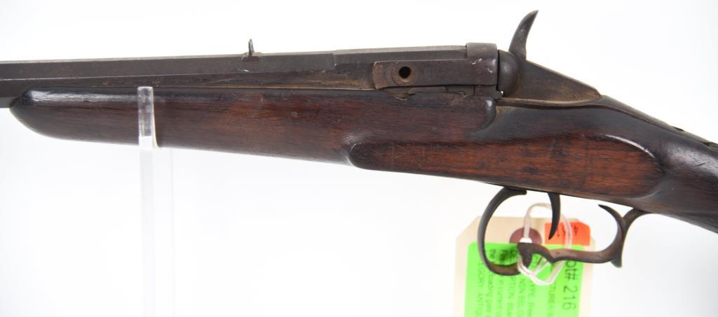 MANUFACTURER/IMP BY: Floebert (Belgian), MODEL: Single Shot, ACTION TYPE: Breech Loading rifle,