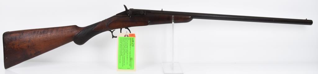 MANUFACTURER/IMP BY: Floebert (Belgian), MODEL: Single Shot, ACTION TYPE: Breech Loading rifle,