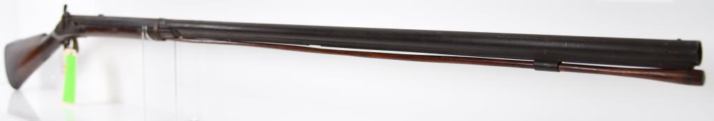 MANUFACTURER/IMP BY: Unknown Maker, MODEL: Percussion Shotgun, ACTION TYPE: Single Barrel Shotgun