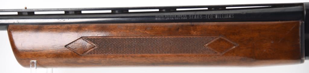 MANUFACTURER/IMP BY: SEARS & ROEBUCK, MODEL: TED WILLIAMS MODEL 75, ACTION TYPE: Semi Auto