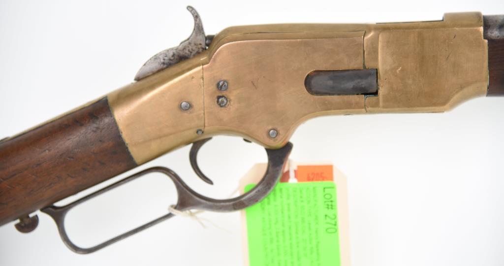 MANUFACTURER/IMP BY: Henry Repeating Arms, MODEL: Henry Rifle Late Model, ACTION TYPE: Lever
