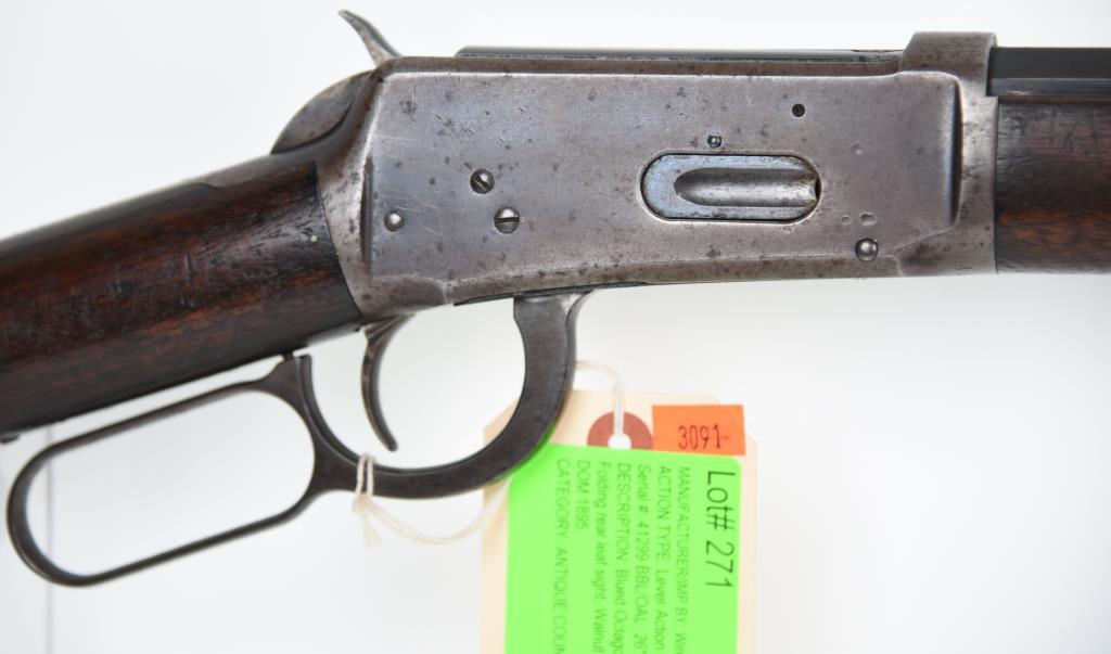 MANUFACTURER/IMP BY: Winchester Repeating Arms, MODEL: 94, ACTION TYPE: Lever Action Rifle,