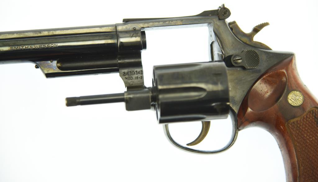 MANUFACTURER/IMP BY: SMITH & WESSON, MODEL: 19-3, ACTION TYPE: Double Action Revolver, CALIBER/