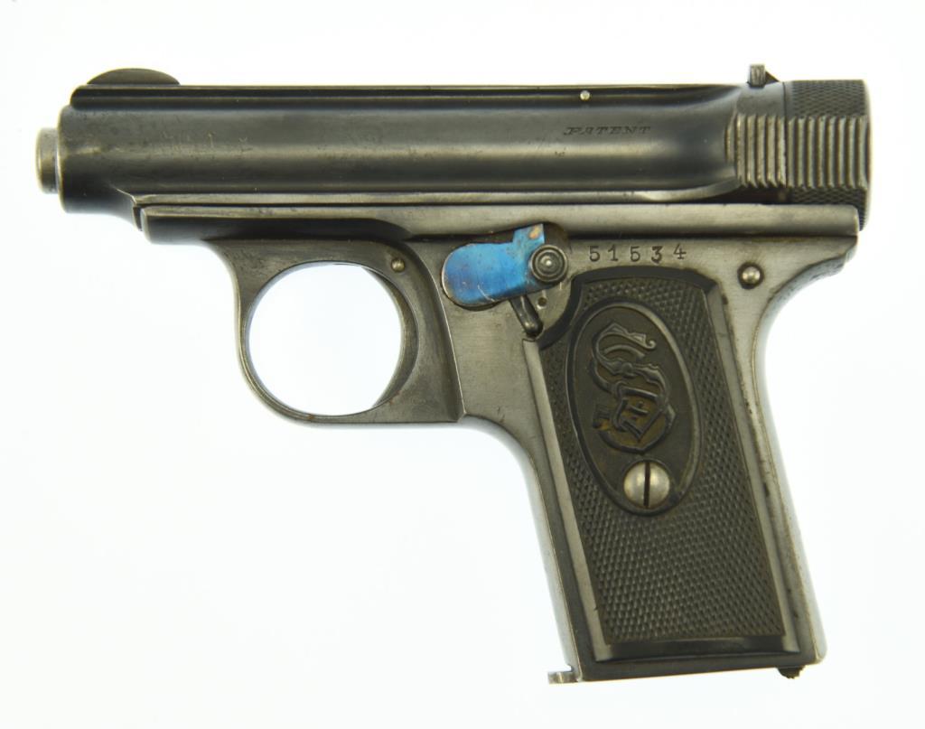 MANUFACTURER/IMP BY: J.P. SAUER & SOHN, MODEL: 1913, ACTION TYPE: Semi Auto Pistol, CALIBER/GA: