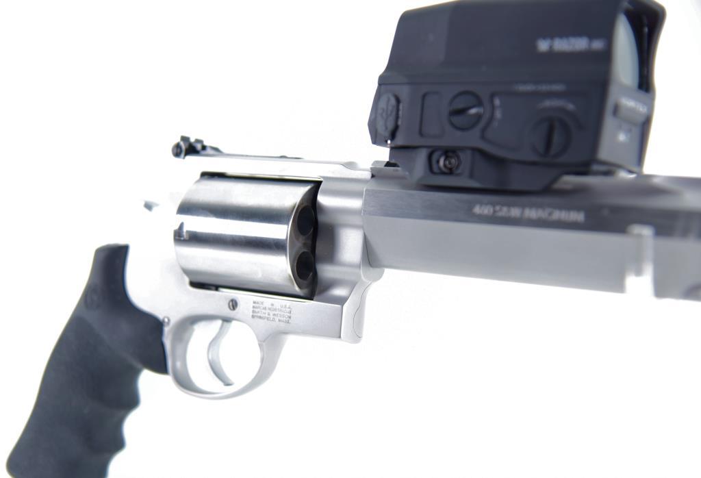 MANUFACTURER/IMP BY: Smith & Wesson Performance Ctr, MODEL: .460 Magnum, ACTION TYPE: Double