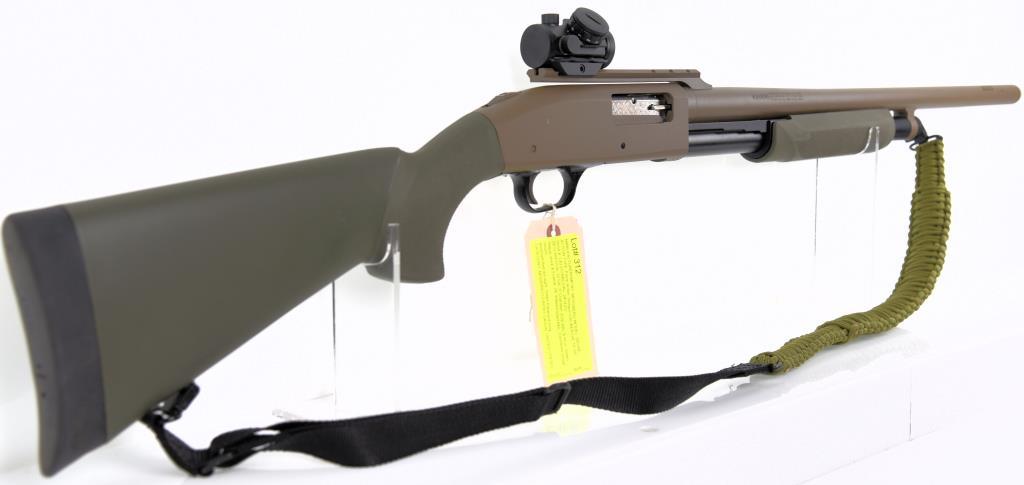 MANUFACTURER/IMP BY: MOSSBERG, MODEL: 500 AB, ACTION TYPE: Pump Action Shotgun, CALIBER/GA: 12