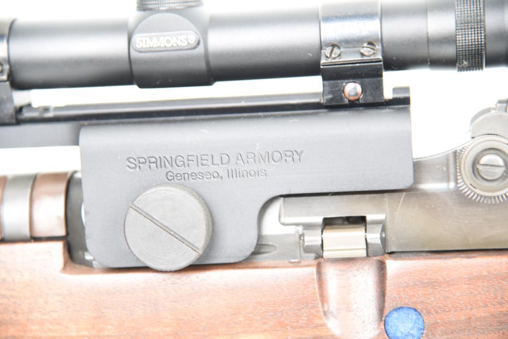 MANUFACTURER/IMP BY: SPRINGFIELD ARMORY, MODEL: M1A, ACTION TYPE: Semi Auto Rifle, CALIBER/GA: