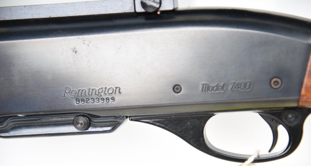 MANUFACTURER/IMP BY: REMINGTON ARMS CO, MODEL: 7400, ACTION TYPE: Pump Action Rifle, CALIBER/GA: