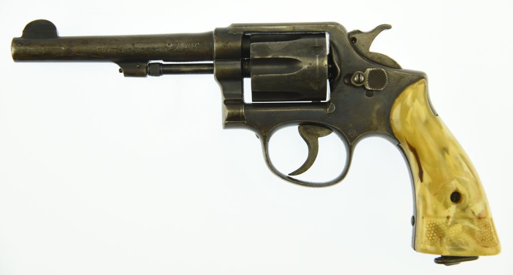 MANUFACTURER/IMP BY: SMITH & WESSON, MODEL: Model of 1905 - 4th Chang, ACTION TYPE: Double Action