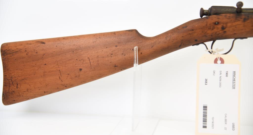 Winchester 1900 Bolt Action Rifle .22 S/L MODERN