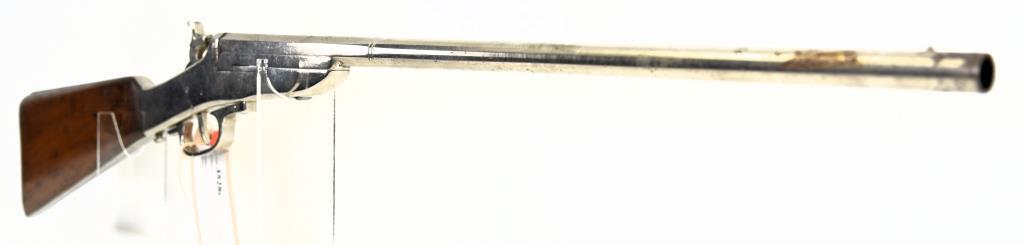 Unknown Maker (Belgian) Side Lever Action Single Shot Shotgun 32 GA ANTIQUE