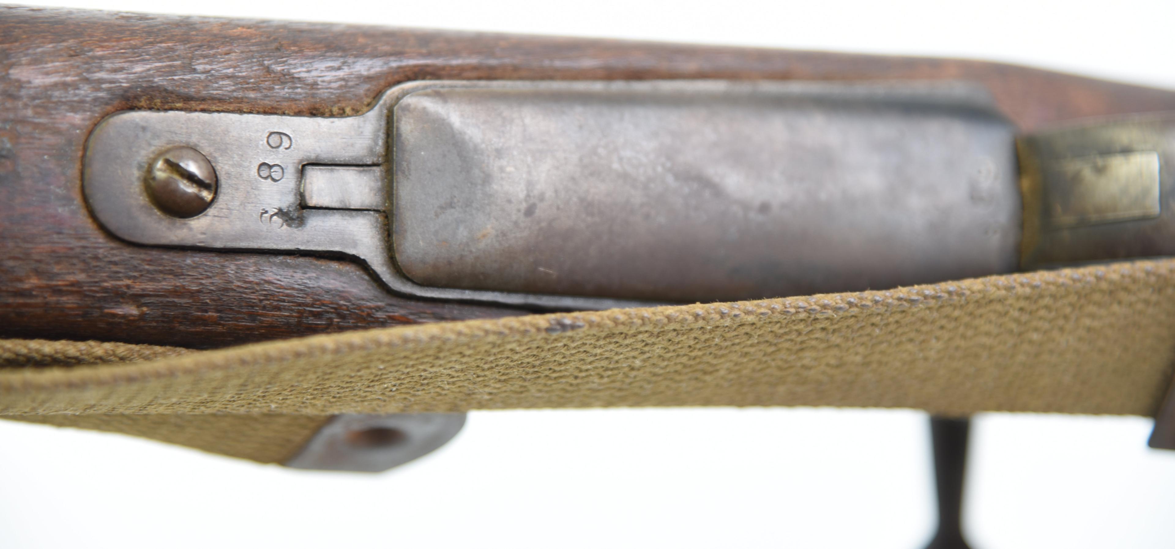 Lot #2127b - Japanese Arisaka Type 38 Training Rifle NOT MADE TO FIRE LIVE AMMUNITION. Smooth