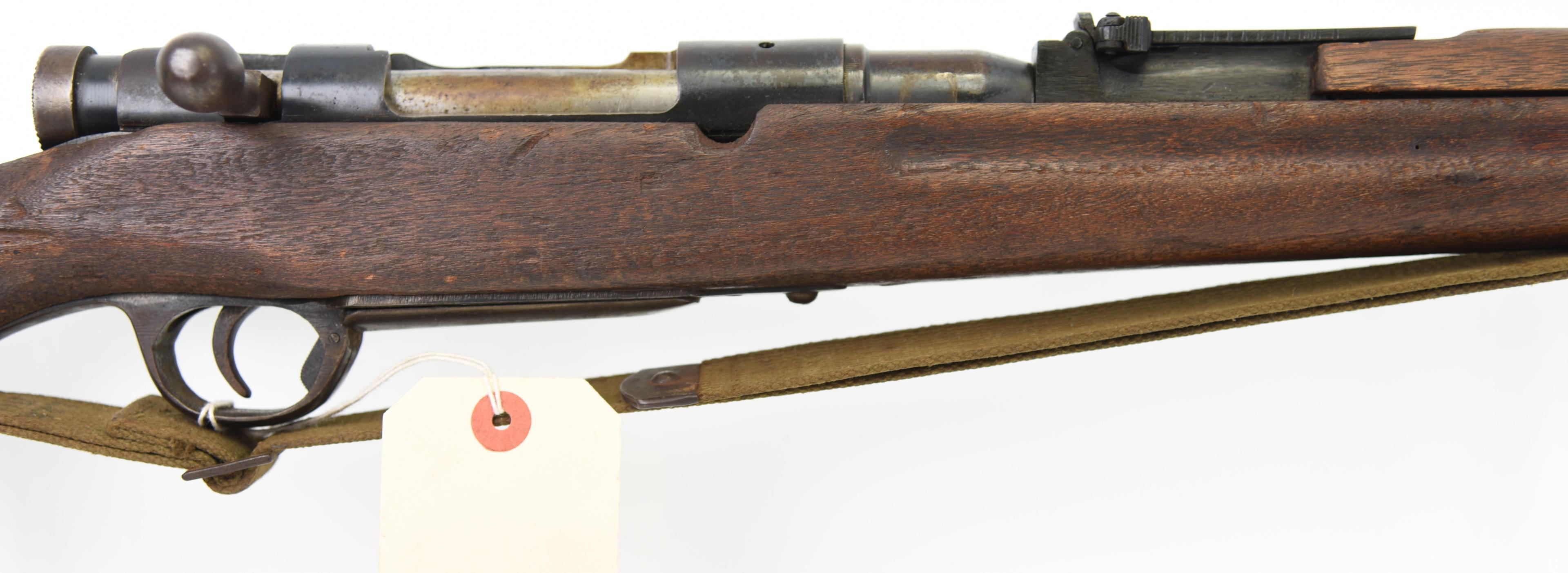 Lot #2127b - Japanese Arisaka Type 38 Training Rifle NOT MADE TO FIRE LIVE AMMUNITION. Smooth