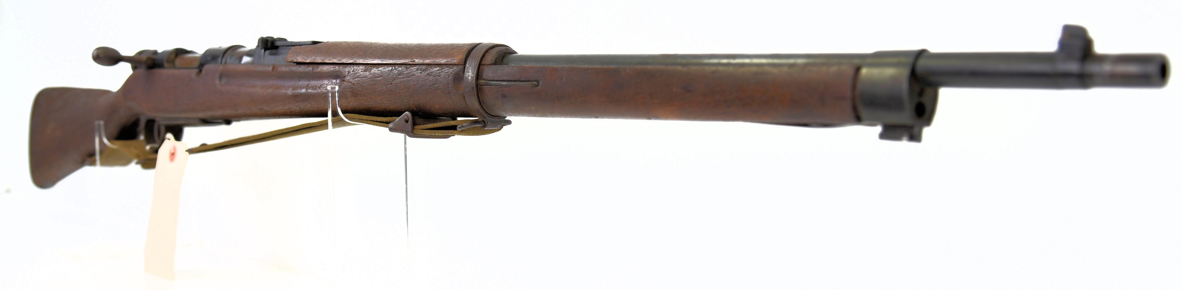 Lot #2127b - Japanese Arisaka Type 38 Training Rifle NOT MADE TO FIRE LIVE AMMUNITION. Smooth