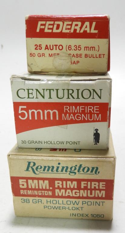 Lot #2130 - Misc. Ammo lot: Small Qty of 30-06 Springfield, Full box of .358 Winchester Silver