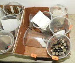 Lot #2140 - (2) boxes of loose miscellaneous ammunition in both pistol and rifle rounds in