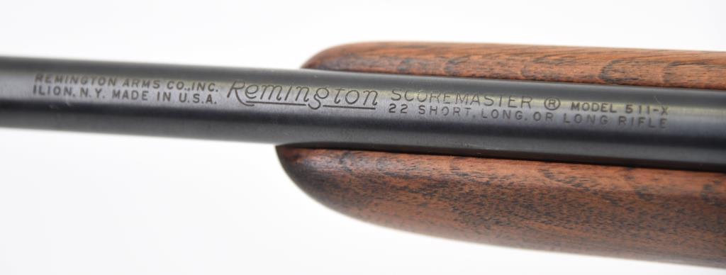 REMINGTON ARMS CO 511A SCOREMASTER Bolt Action Rifle .22 Cal MODERN/C&R