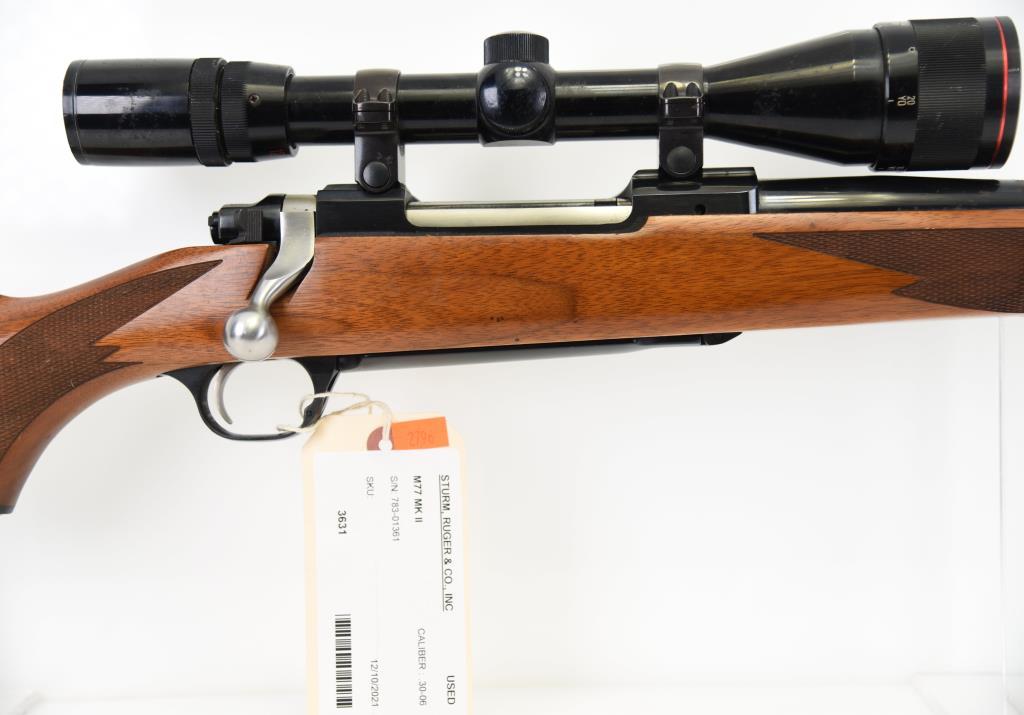 STURM, RUGER & CO., INC M77 MK II Bolt Action Rifle .30-06 Cal MODERN