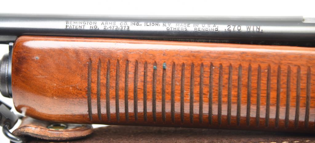 REMINGTON ARMS CO 760 GAME MASTER Pump Action Rifle .270 Cal MODERN