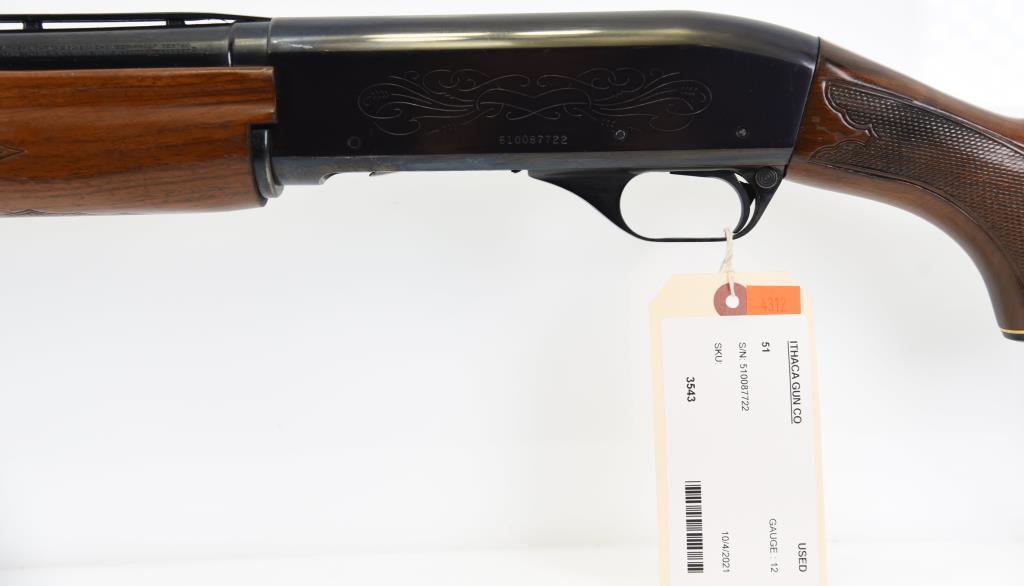 ITHACA GUN CO 51 Semi Auto Shotgun 12 GA MODERN