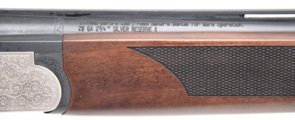 KAYMAN ARTHEMIS/IMP MOSSBERG INTL SILVER RESERVE II Over/Under Shotgun 28 GA SHOTGUN