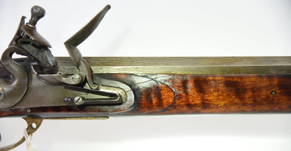 Custom Made by C.J. Galbreath Flintlock Colonial Style Rifle Flintlock BP Rifle .54 Cal BLACKPOWDER