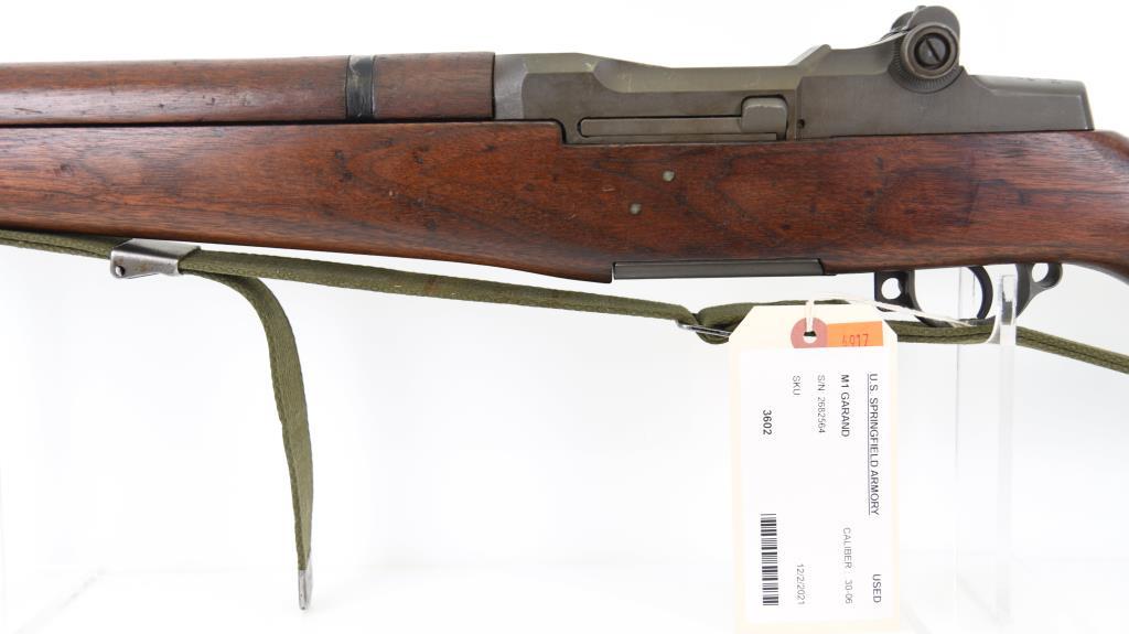 U.S. Springfield Armory M1 Garand Semi Auto Rifle .30-06 Cal MODERN/C&R