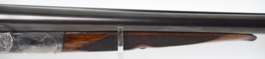 D.M. Lefever Sons & Co. Model C Grade 6 Crossbolt Side by Side Shotgun 12 MODERN