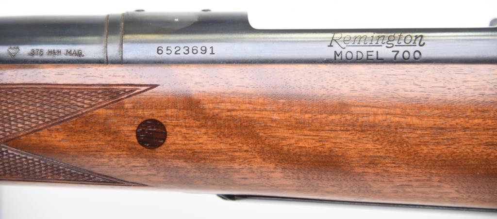 REMINGTON ARMS CO 700 BDL Bolt Action Rifle .375 H.H. MAG MODERN