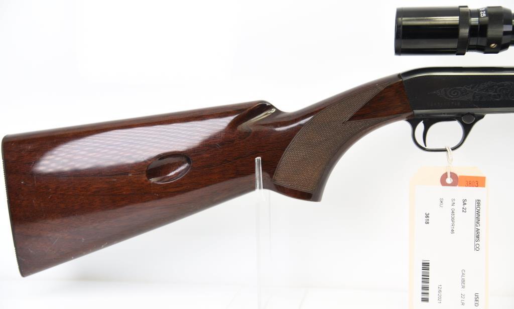 Browning Arms Co SA-22 Semi Auto Rifle .22 LR MODERN