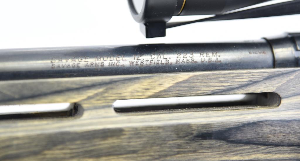 Savage Arms Inc 12 VARMINTER Bolt Action Rifle .223 Cal MODERN