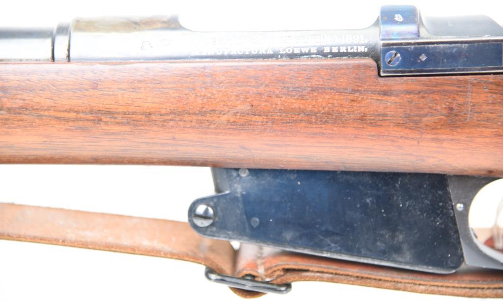 Mauser - Lowe Modelo Argentino Mdl 1891 Bolt Action Rifle 7.65 x 53MM ANTIQUE
