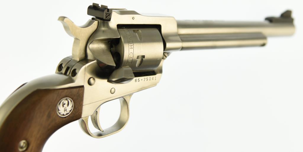 Sturm, Ruger & Co., Inc New Model Single Six Single Auction Pistol .22/.22 Mag REGULATED