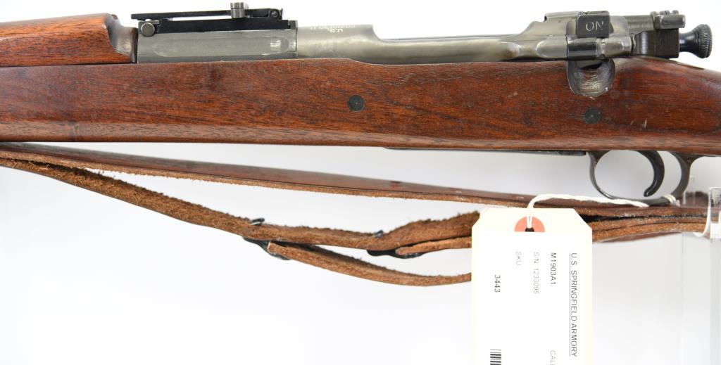U.S. Springfield Armory M1903A1 Bolt Action Rifle 30-06 cal MODERN/C&R