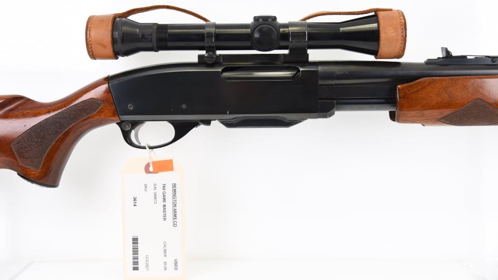 Remington Arms Co 760 Gamemaster Pump Action Rifle .30-06 Cal MODERN